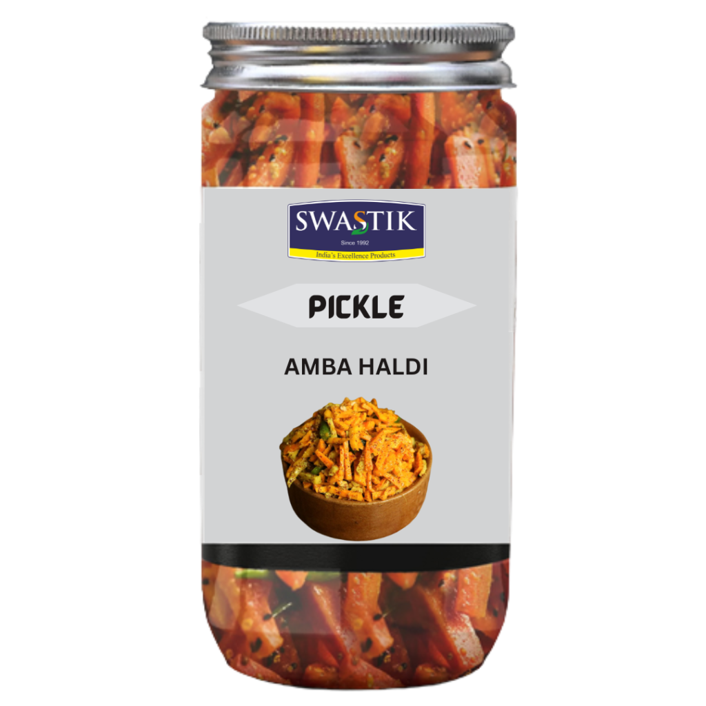 AMBA HALDI (TURMERIC ROOT) PICKLE - Shree Swastik Food Products