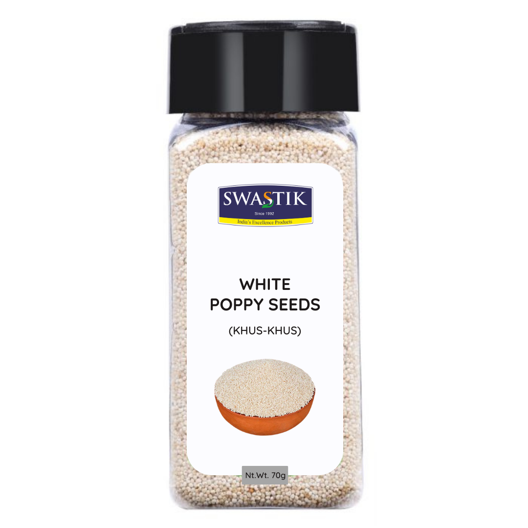 IAG Foods White Poppy Seeds – 95gm, Whole Seeds For Indian Baking & Cuisine